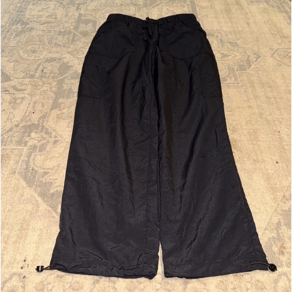 Maurices Women's Black Nylon‎ Wind Pants Sz Small Regular